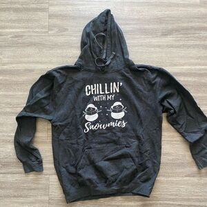 Chillin’ with my Snowmies hoodie